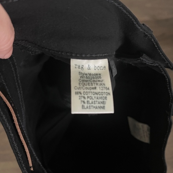 rag & bone Equestrian Color Jeans Size 26 - Picture 9 of 10